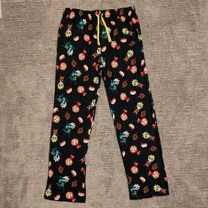 BoxLunch Naruto Shippuden Collection Chibi Characters Sleep Lounge Pants - Large